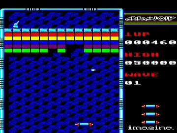 Arkanoid (1981)(Imagine)[h2][ARKLOAD] screen shot game playing